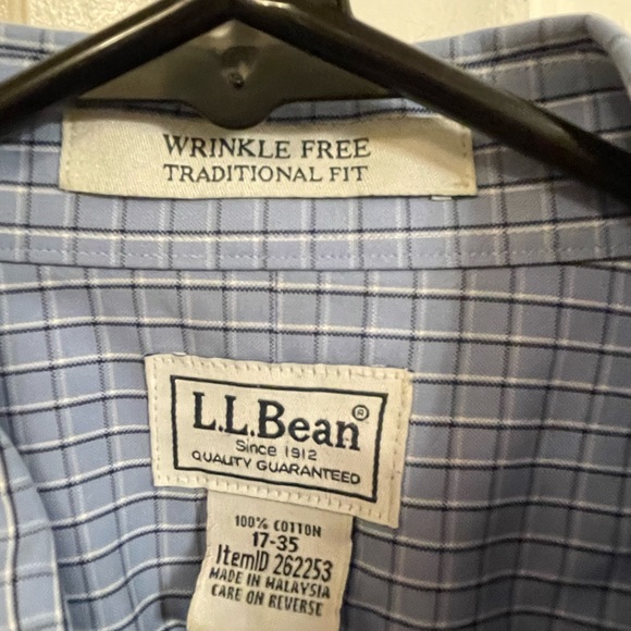 Mens Long sleeved LL Bean button down Shirt. - Picture 2 of 2